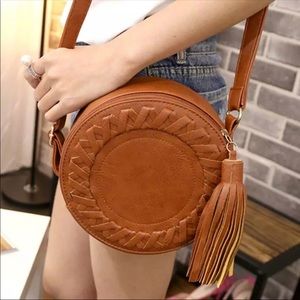 [SOLD] Circle Round Crossbody Shoulder Bag